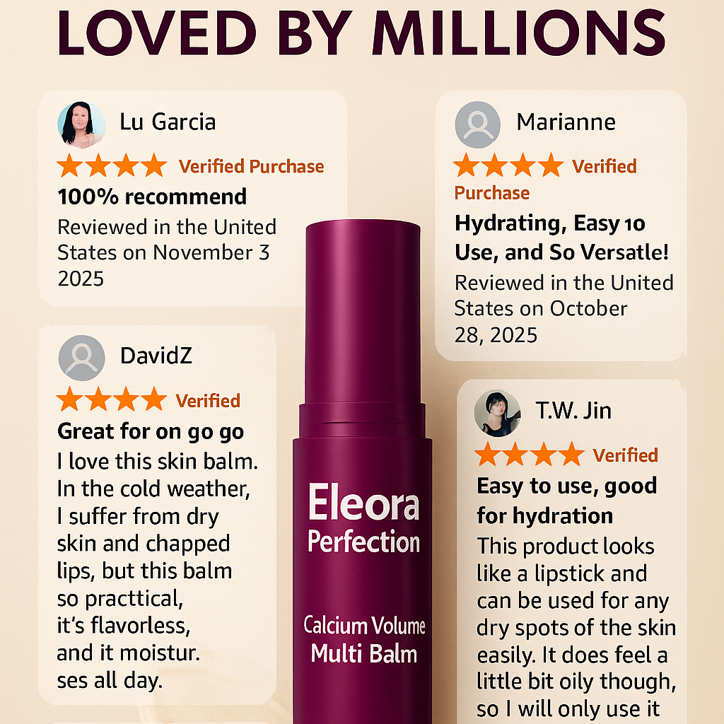 Eleora Perfection™ Advanced Calcium Volume Balm