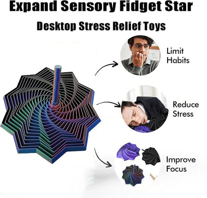 Eleora QuantumStar™ - Premium 3D Sensory Focus Tool